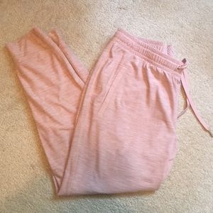 Pink Old Navy Breathe Joggers, size medium petite